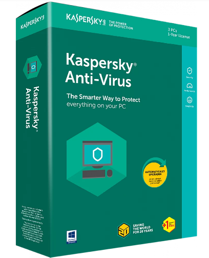 Kaspersky Anti-Virus Latest Version - 3 Users, 1 Year (1 CD inside with 1 key)