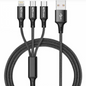 Portronics Konnect Trio Plus 3-in-1 Multi Functional Cable (POR-1051)