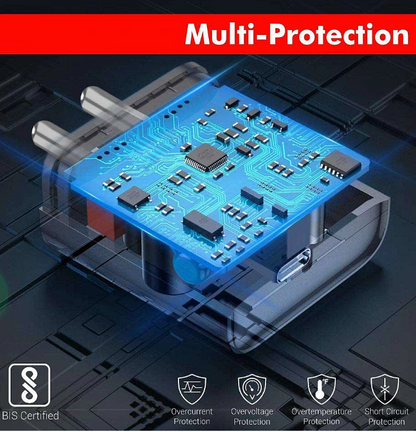 Portronics Adapto 20 Type-C 20W PD Fast Charger (POR-1238)