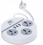 Portronics Power Plate 5 -1500 Watt Surge Protector with 3-USB Charging Ports & Mobile Holder (POR-1359)