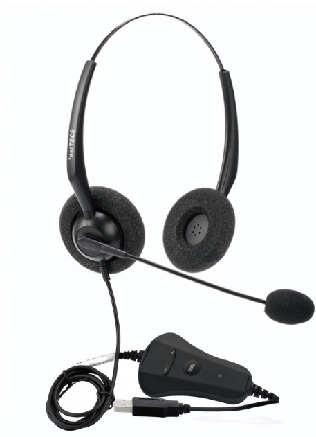 *ast H100 USB Headset for call center