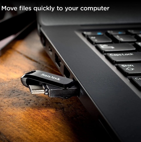 SanDisk Ultra Dual Drive Go 64GB USB 3.0 Type C Pendrive